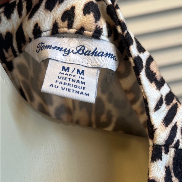 Tommy Bahama Animal Print Long Sleeve Dress - Picture 2 of 4